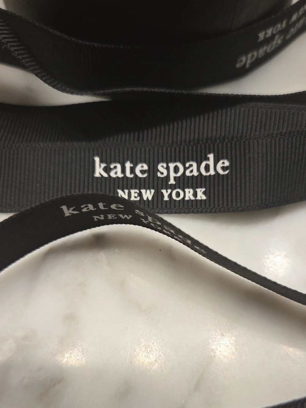 NWOT Kate Spade Novelty Black & White Penguin Faux-Fur Key Charm